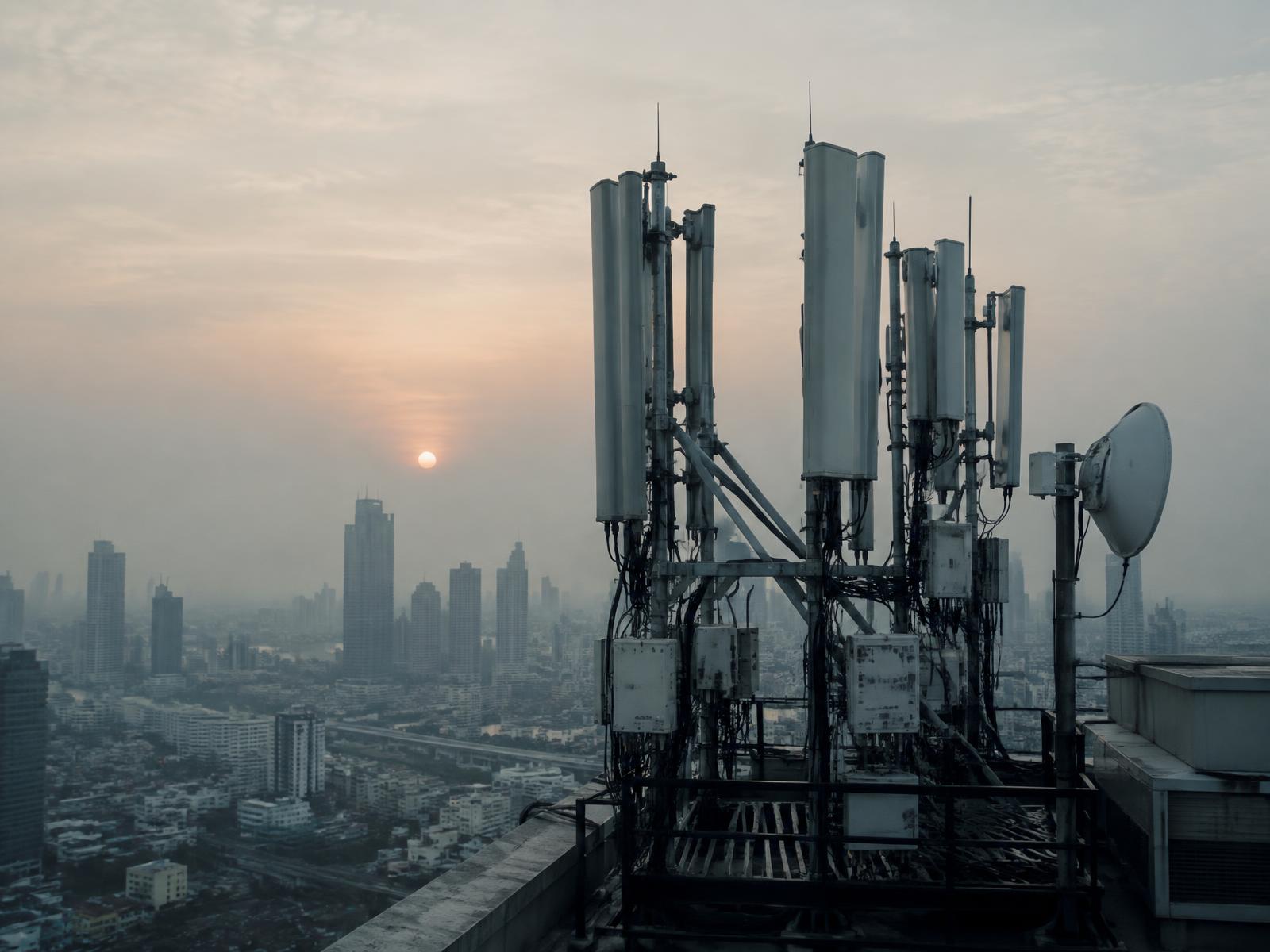 Placeholder image representing telecommunications infrastructure